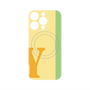 プレミアムパネル with MagSafe［ オリジナル - initial color line - Y yellow ］