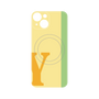 プレミアムパネル with MagSafe［ オリジナル - initial color line - Y yellow ］