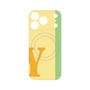 プレミアムパネル with MagSafe［ オリジナル - initial color line - Y yellow ］
