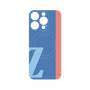 プレミアムパネル with MagSafe［ オリジナル - initial color line - Z blue ］