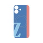 プレミアムパネル with MagSafe［ オリジナル - initial color line - Z blue ］