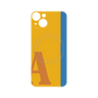 プレミアムパネル with MagSafe［ オリジナル - initial color line - A orange ］