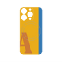 プレミアムパネル with MagSafe［ オリジナル - initial color line - A orange ］