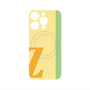 プレミアムパネル with MagSafe［ オリジナル - initial color line - Z yellow ］