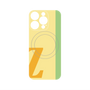 プレミアムパネル with MagSafe［ オリジナル - initial color line - Z yellow ］