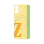 プレミアムパネル with MagSafe［ オリジナル - initial color line - Z yellow ］