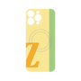 プレミアムパネル with MagSafe［ オリジナル - initial color line - Z yellow ］