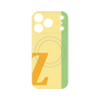 プレミアムパネル with MagSafe［ オリジナル - initial color line - Z yellow ］