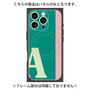 プレミアムパネル with MagSafe［ オリジナル - initial color line - A green ］
