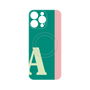 プレミアムパネル with MagSafe［ オリジナル - initial color line - A green ］