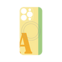 プレミアムパネル with MagSafe［ オリジナル - initial color line - A yellow ］