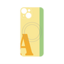 プレミアムパネル with MagSafe［ オリジナル - initial color line - A yellow ］