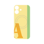 プレミアムパネル with MagSafe［ オリジナル - initial color line - A yellow ］