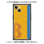 プレミアムパネル with MagSafe［ オリジナル - initial color line - B orange ］