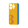 プレミアムパネル with MagSafe［ オリジナル - initial color line - B orange ］