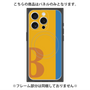 プレミアムパネル with MagSafe［ オリジナル - initial color line - B orange ］