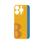 プレミアムパネル with MagSafe［ オリジナル - initial color line - B orange ］