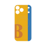 プレミアムパネル with MagSafe［ オリジナル - initial color line - B orange ］