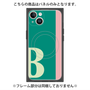 プレミアムパネル with MagSafe［ オリジナル - initial color line - B green ］