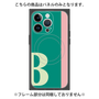 プレミアムパネル with MagSafe［ オリジナル - initial color line - B green ］