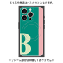 プレミアムパネル with MagSafe［ オリジナル - initial color line - B green ］