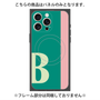 プレミアムパネル with MagSafe［ オリジナル - initial color line - B green ］