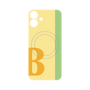 プレミアムパネル with MagSafe［ オリジナル - initial color line - B yellow ］