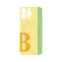 プレミアムパネル with MagSafe［ オリジナル - initial color line - B yellow ］