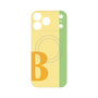 プレミアムパネル with MagSafe［ オリジナル - initial color line - B yellow ］