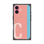 プレミアムパネル with MagSafe［ オリジナル - initial color line - C pink ］