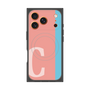 プレミアムパネル with MagSafe［ オリジナル - initial color line - C pink ］
