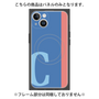 プレミアムパネル with MagSafe［ オリジナル - initial color line - C blue ］