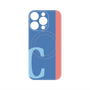 プレミアムパネル with MagSafe［ オリジナル - initial color line - C blue ］