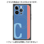 プレミアムパネル with MagSafe［ オリジナル - initial color line - C blue ］