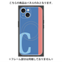 プレミアムパネル with MagSafe［ オリジナル - initial color line - C blue ］