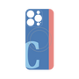 プレミアムパネル with MagSafe［ オリジナル - initial color line - C blue ］