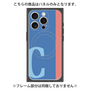 プレミアムパネル with MagSafe［ オリジナル - initial color line - C blue ］
