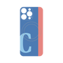 プレミアムパネル with MagSafe［ オリジナル - initial color line - C blue ］