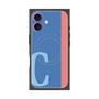 プレミアムパネル with MagSafe［ オリジナル - initial color line - C blue ］