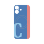 プレミアムパネル with MagSafe［ オリジナル - initial color line - C blue ］