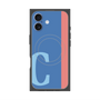 プレミアムパネル with MagSafe［ オリジナル - initial color line - C blue ］