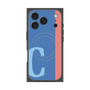 プレミアムパネル with MagSafe［ オリジナル - initial color line - C blue ］