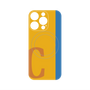 プレミアムパネル with MagSafe［ オリジナル - initial color line - C orange ］