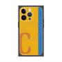 プレミアムパネル with MagSafe［ オリジナル - initial color line - C orange ］
