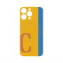 プレミアムパネル with MagSafe［ オリジナル - initial color line - C orange ］