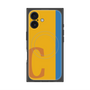 プレミアムパネル with MagSafe［ オリジナル - initial color line - C orange ］