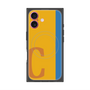 プレミアムパネル with MagSafe［ オリジナル - initial color line - C orange ］