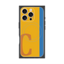 プレミアムパネル with MagSafe［ オリジナル - initial color line - C orange ］