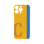プレミアムパネル with MagSafe［ オリジナル - initial color line - C orange ］