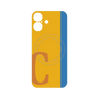 プレミアムパネル with MagSafe［ オリジナル - initial color line - C orange ］